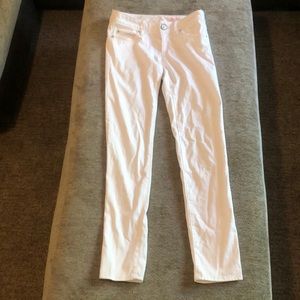 Lilly Pulitzer 00 Worth Skinny Jeans White